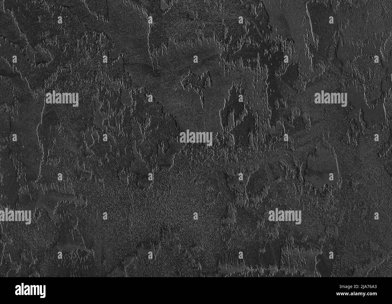 Schwarz grunge abstrakt Hintergrund Muster Textur Innenwand Design Oberfläche dunkel. Stockfoto