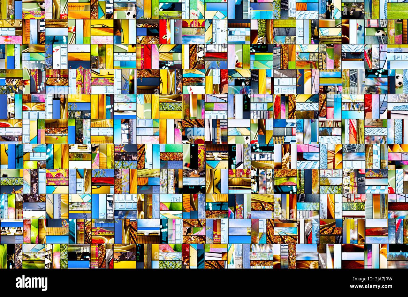 abstrakten bunten geometrischen Hintergrund Stockfoto