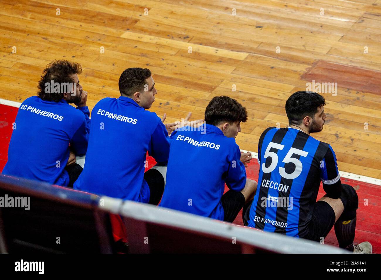 Argentinien. 28.Mai 2022. EC Pinheiros (BRA) Bank bei Estadio sag Villa Ballester in Villa Ballester, Buenos Aires, Argentinien. Quelle: Fabian Lujan/ASN Media/Alamy Live News Stockfoto