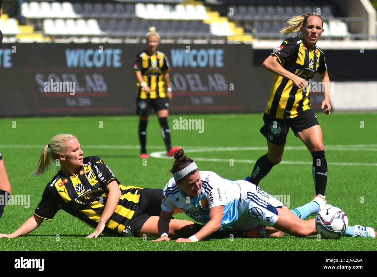 Schweden. 29.. Mai 2022. Hayley Dowd (7 Djurgarden) und