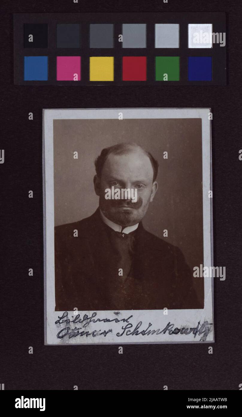 Othmar Schimkowitz (1864-1947), Bildhauer. Unbekannt, Fotograf Stockfoto