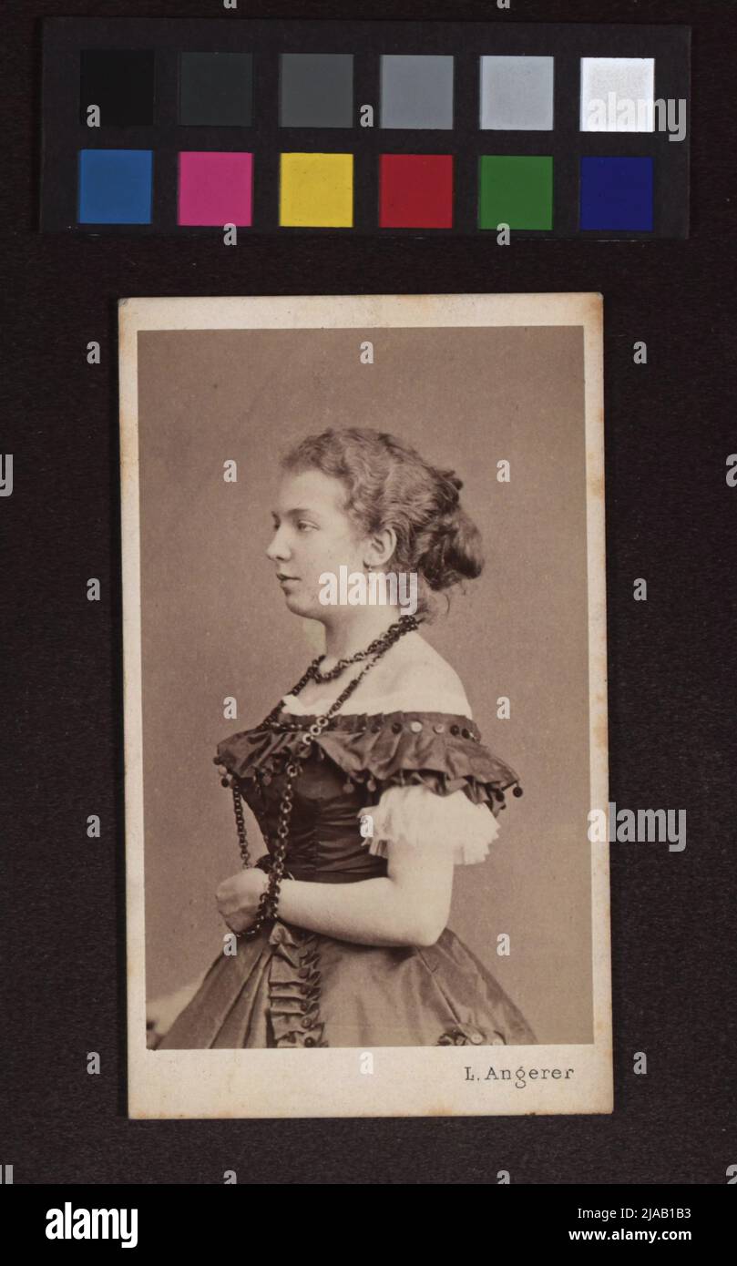 Hop. Ludwig Angerer (1827-1879), Fotograf Stockfoto
