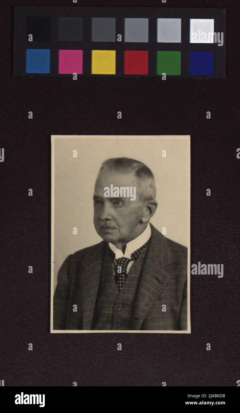 Franz Holluber (1858-1942), Amateurfotograf. Unbekannt Stockfoto