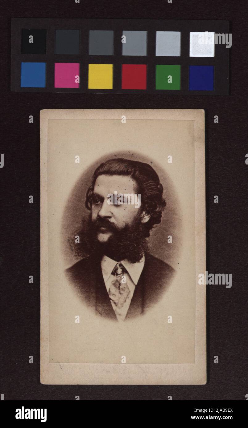 Johann Strauß, Sohn (1825-1899), Dirigent und Komponist. Unbekannt, Fotograf Stockfoto