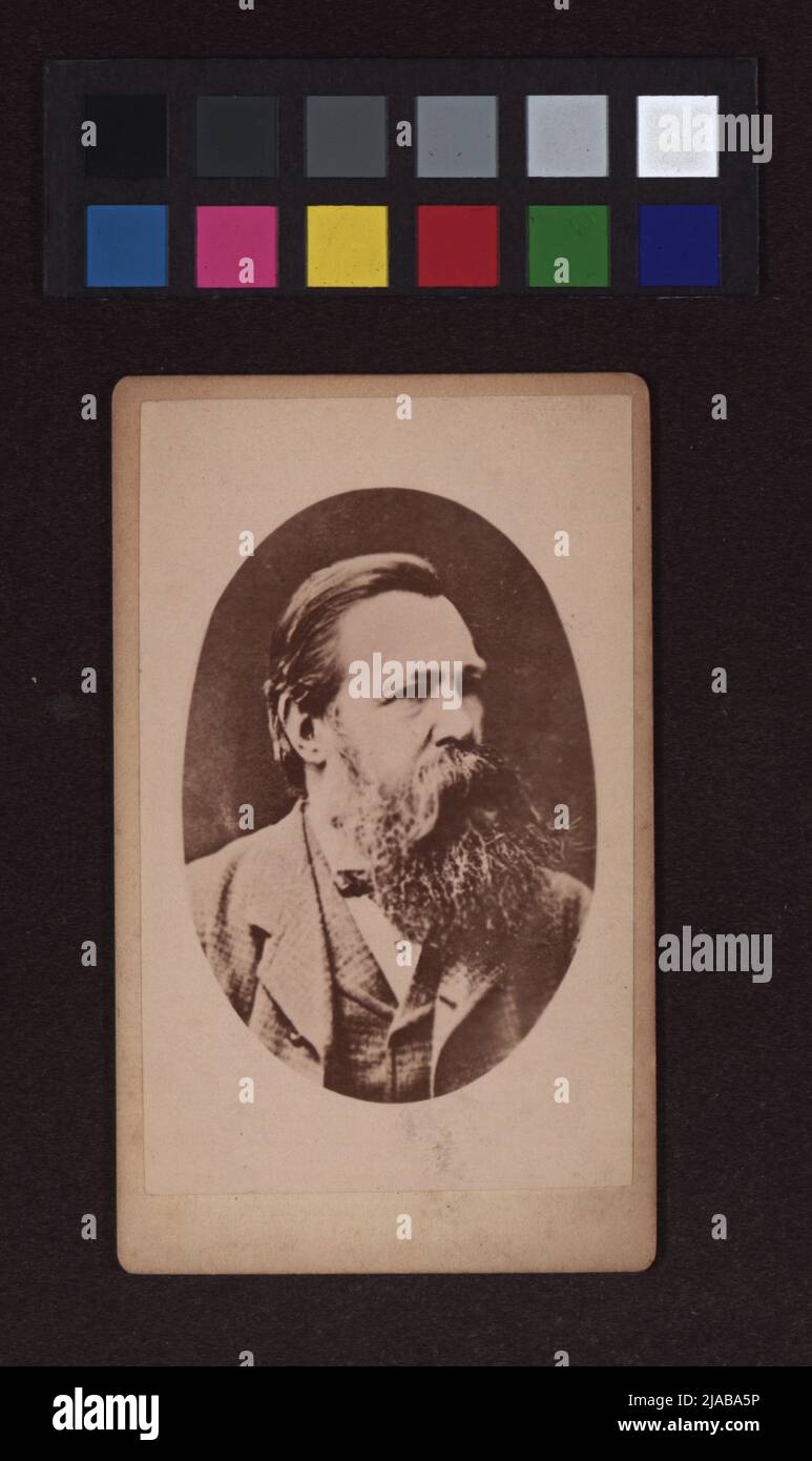 Friedrich Engels (1820-1895), Philosoph, Sozialpolitiker, Wirtschaftstheoretiker. Unbekannt Stockfoto