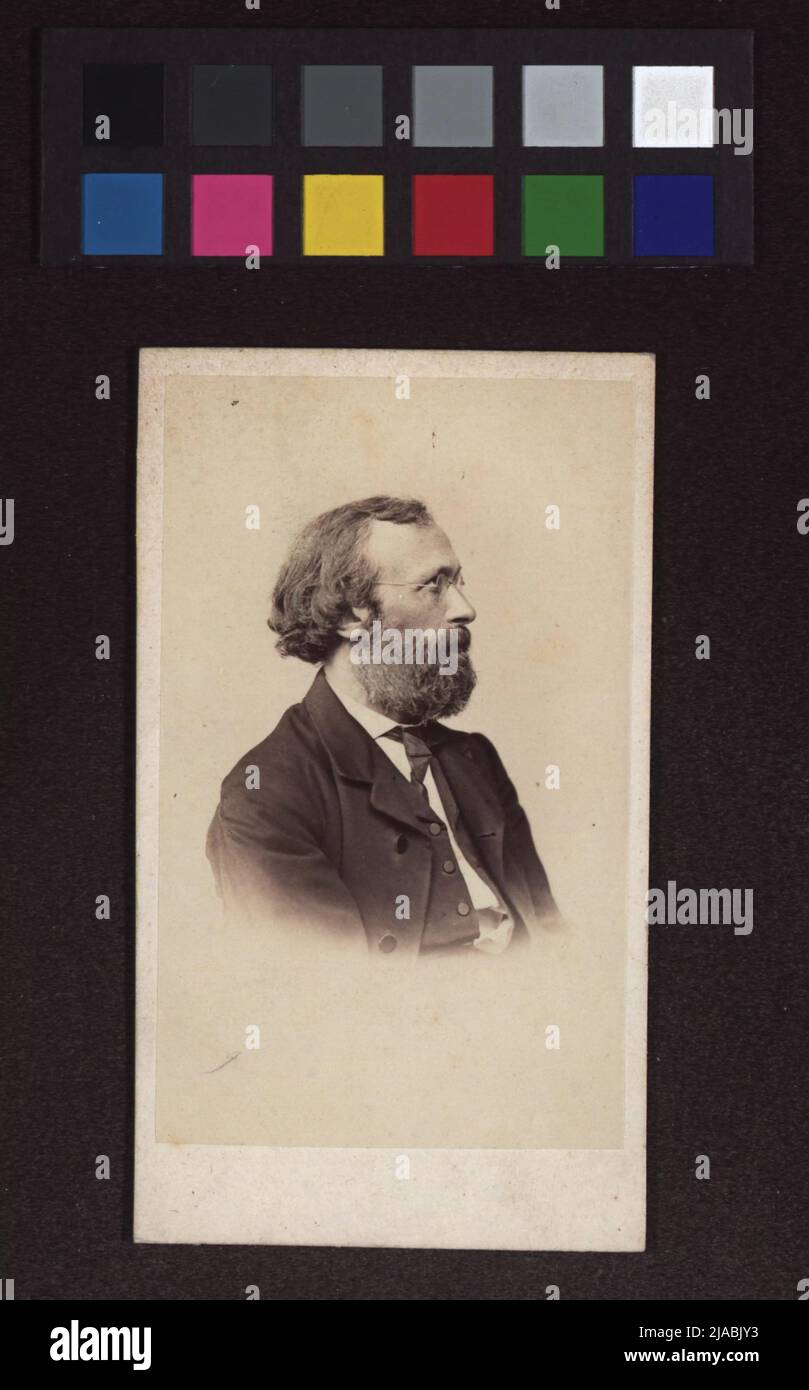 Louis Köhler (1820-1886), Pianist, Dirigent, Komponist. H. Prothmann, Fotostudio Stockfoto