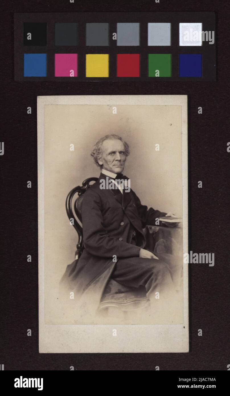 Julius Schnorr aus Carolsfeld (1794-1872), Maler. F. Wolfram, Fotograf Stockfoto