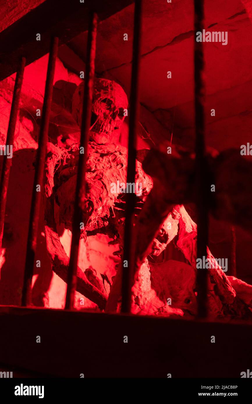 Mdina Dungeons, Mdina, Malta Stockfoto