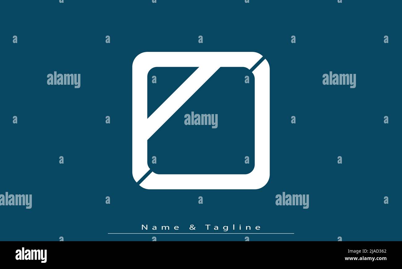 Buchstaben Buchstaben Initialen Monogramm Logo AV, VA Stock Vektor