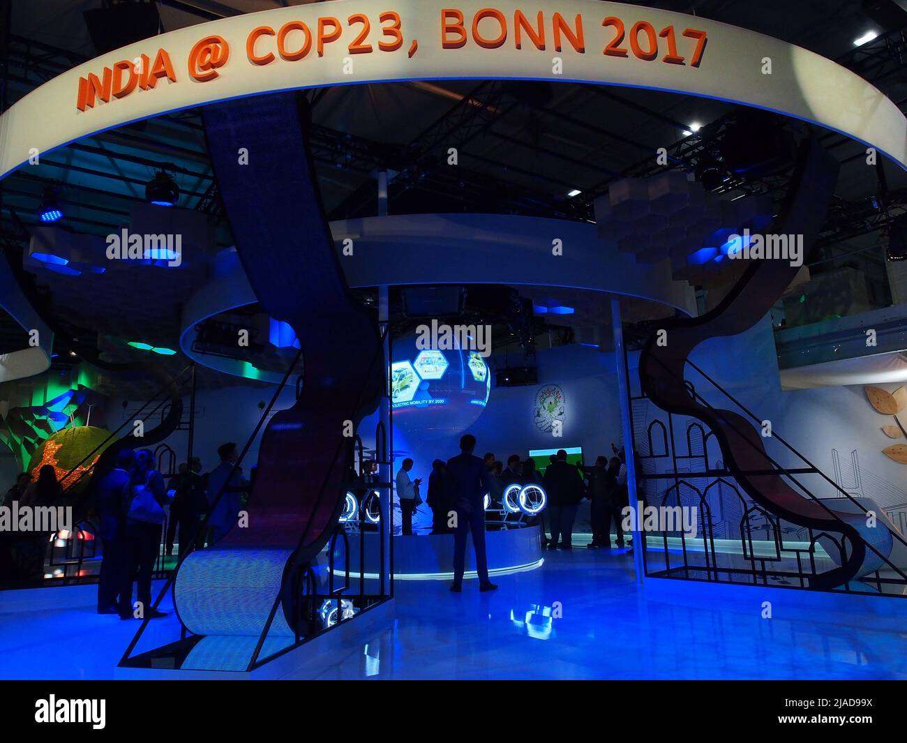 Ort der Klimarahmenkonvention der Vereinten Nationen - UNFCCC - COP23 Stockfoto