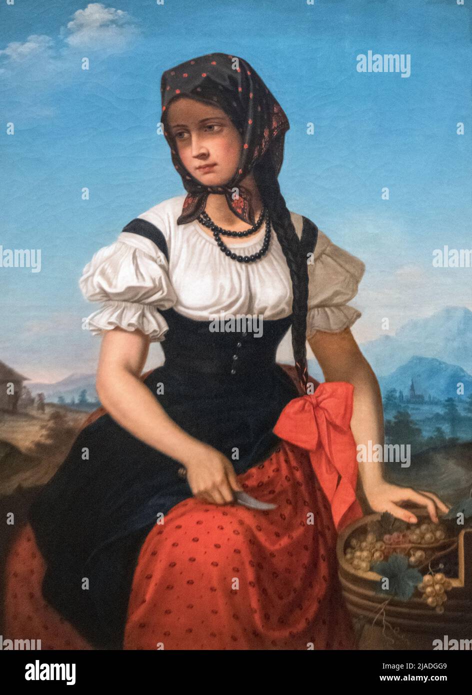 Ljubomir Aleksandrovic – Ernteauslese (1878) Stockfoto