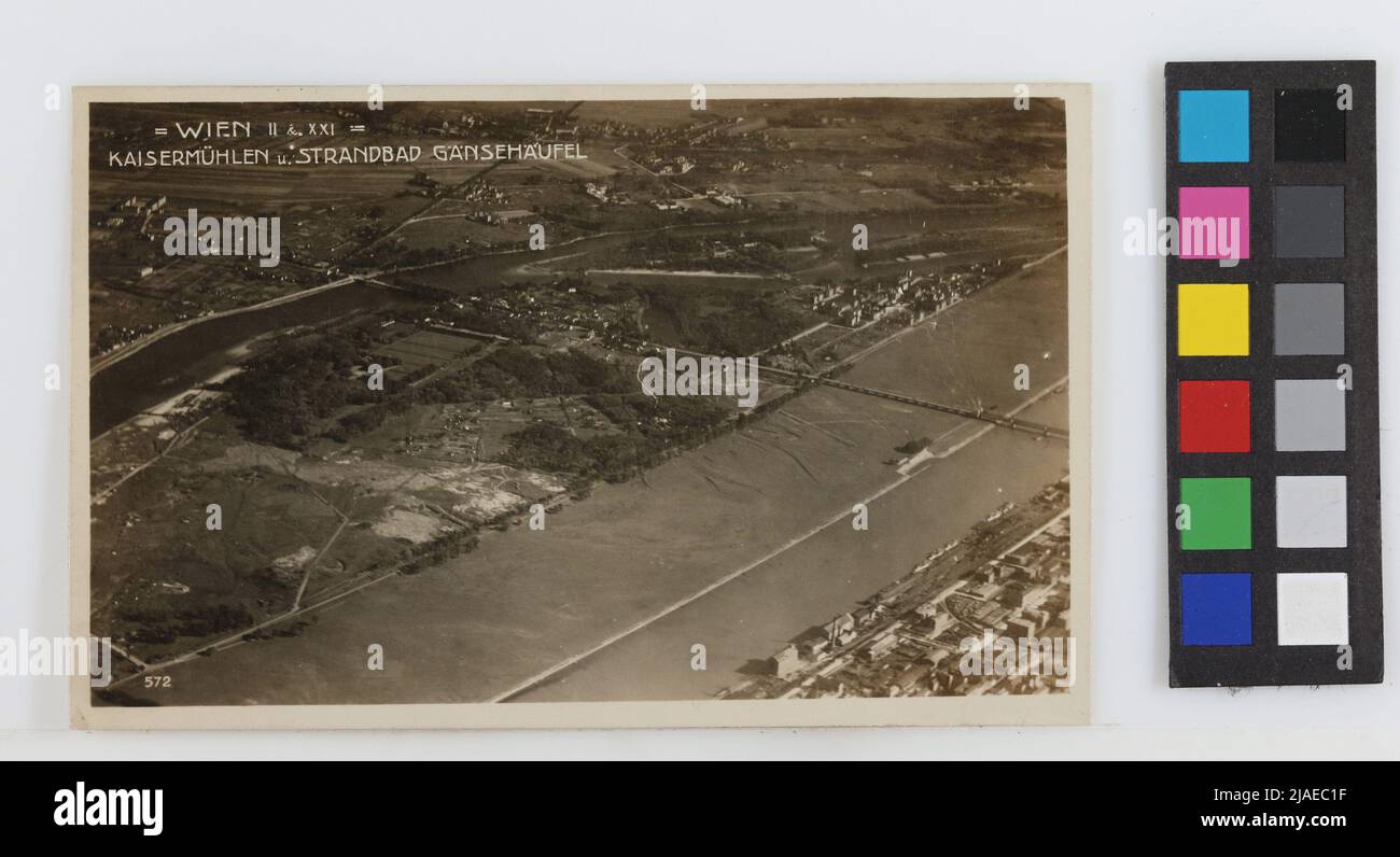 22., goosebeat - Fliegen, Postkarte. Verlag Luftbiew Ges.m.b.H., Produzent Stockfoto