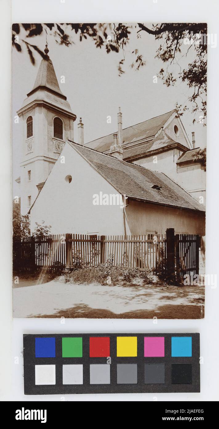 19., Kahlenberg - Josefskirche, Postkarte. Verlag Reinhold GGftmann & Sohn, Produzent Stockfoto