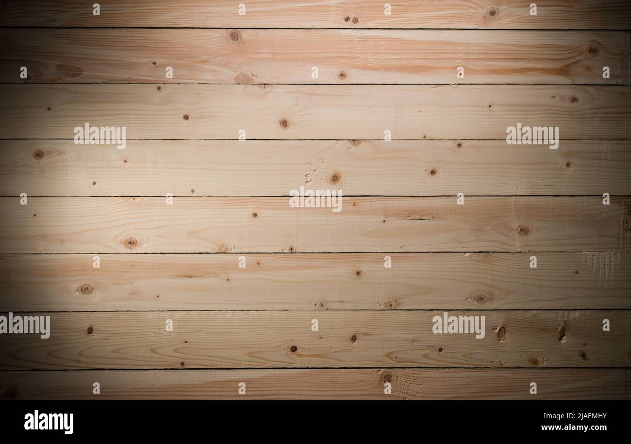 Naturholz Plank Wand Textur Hintergrund. Hochauflösender Dielenboden. Die Holzplatte ist ein schönes Muster. Für Banner und grafischen Hintergrund Stockfoto