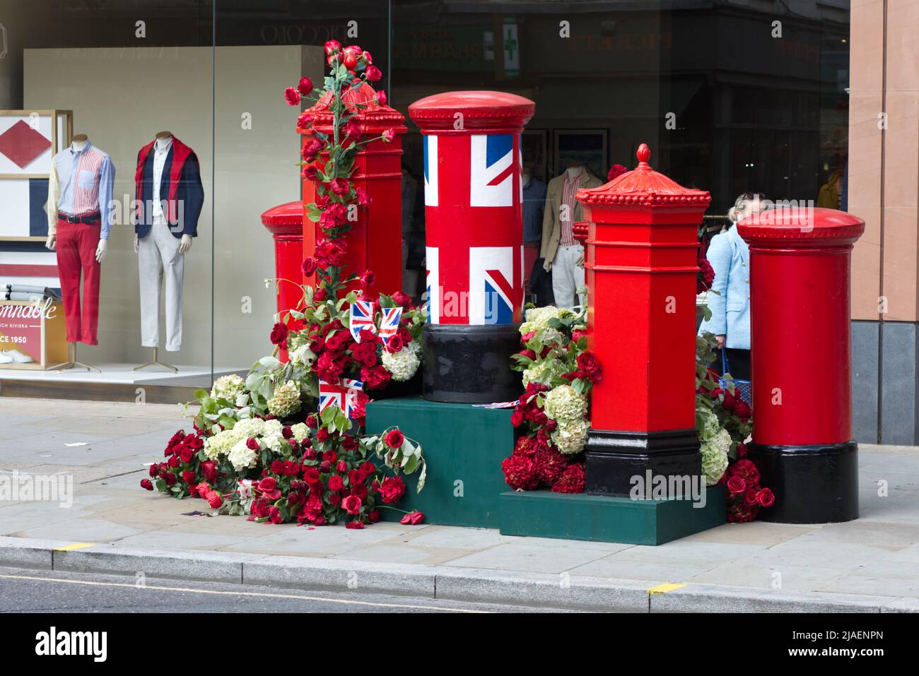Chelsea in Blütenpracht in London Stockfoto