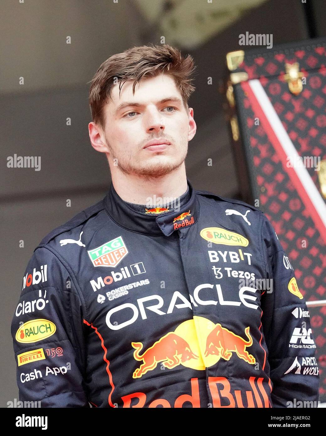 29. Mai 2022, Rennstrecke Monaco, Monte Carlo, FORMEL 1 GRAND PRIX DE MONACO 2022, im Bild Max Verstappen (NEL), Oracle Red Bull Racing Stockfoto