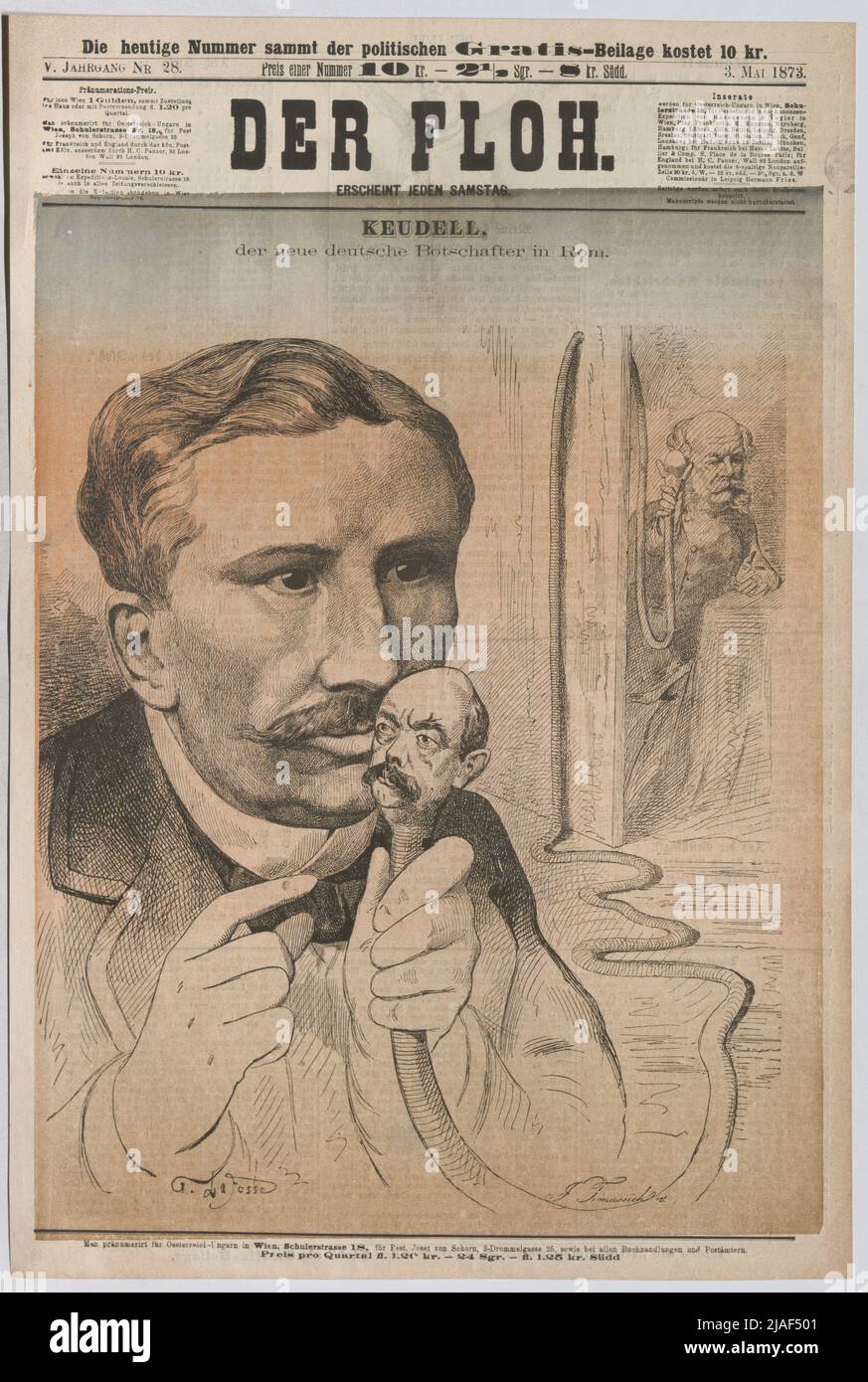 Keudell, der neue deutsche Botschafter in Rom. '. Robert von Keudell