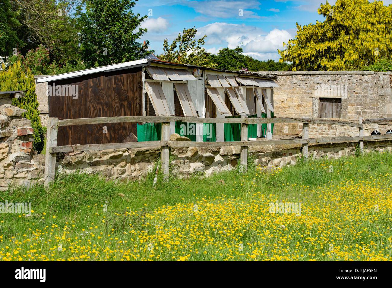 Pigeon Lofts, Staindrop, Barnard Castle, Co. Durham, Großbritannien. Stockfoto