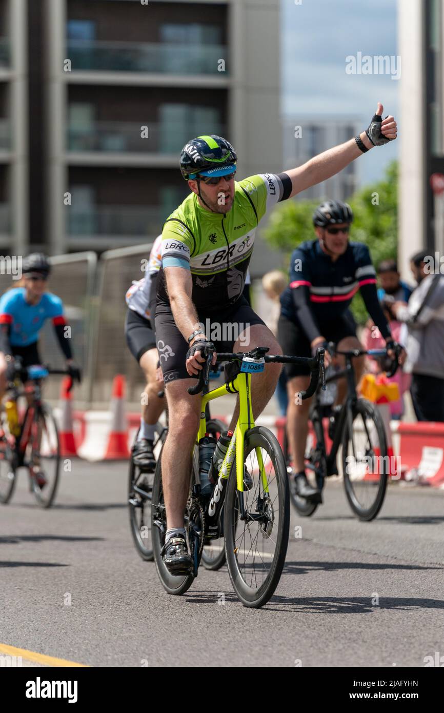 29. Mai 2022 - RideLondon - Stratford, London Stockfoto