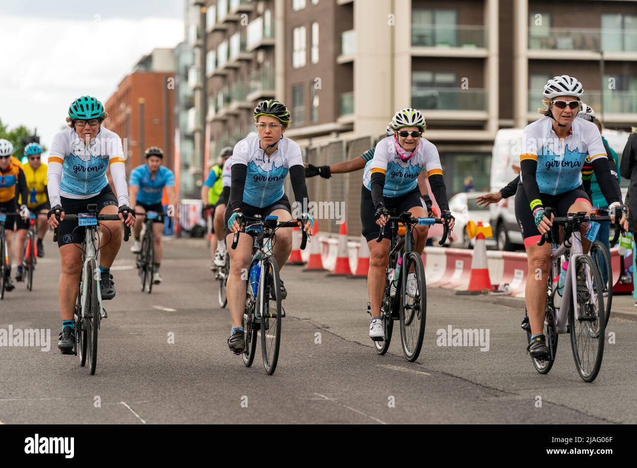 29. Mai 2022 - RideLondon - Stratford, London Stockfoto