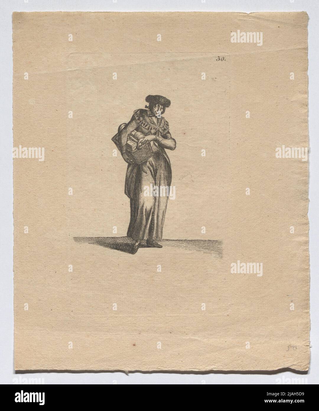 „Call“-Serie: Händler Stockfoto