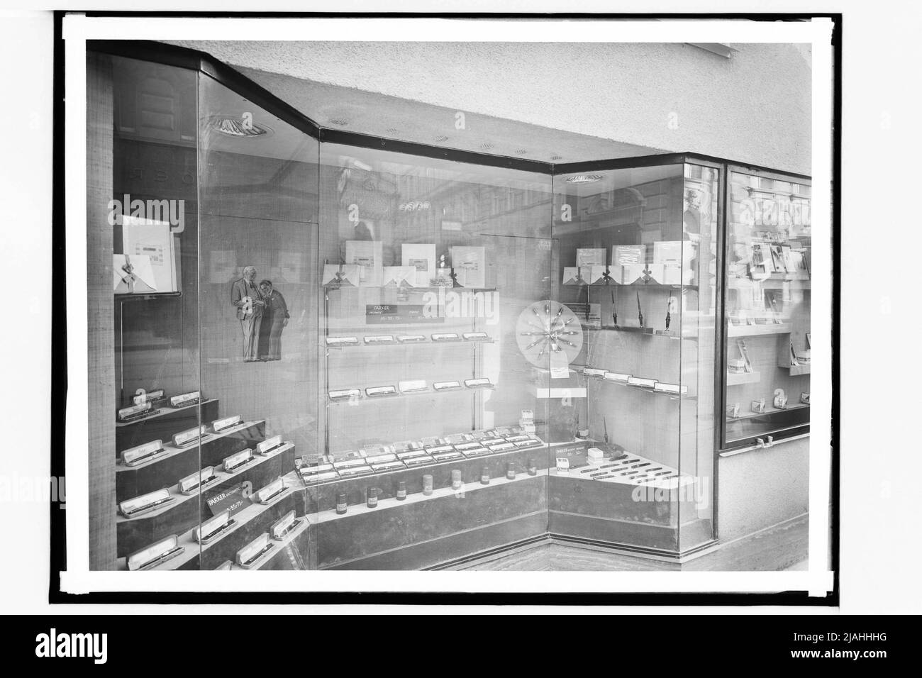 Pen-Shop, 1., Führichgasse/Tegetthoffstraße (Architekt: Heinrich Kulka) Stockfoto