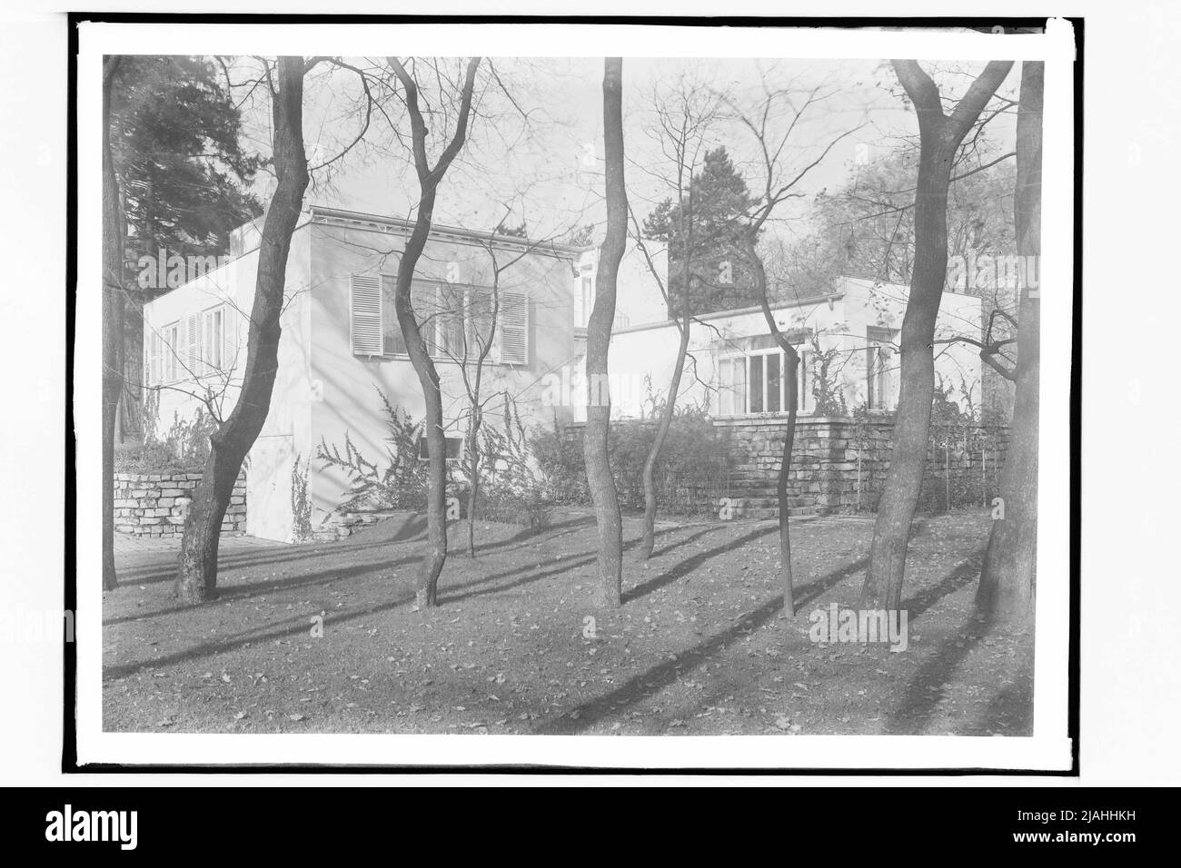 Haus Bunzl, 19., Chimistrasse 18, Außenansicht Stockfoto