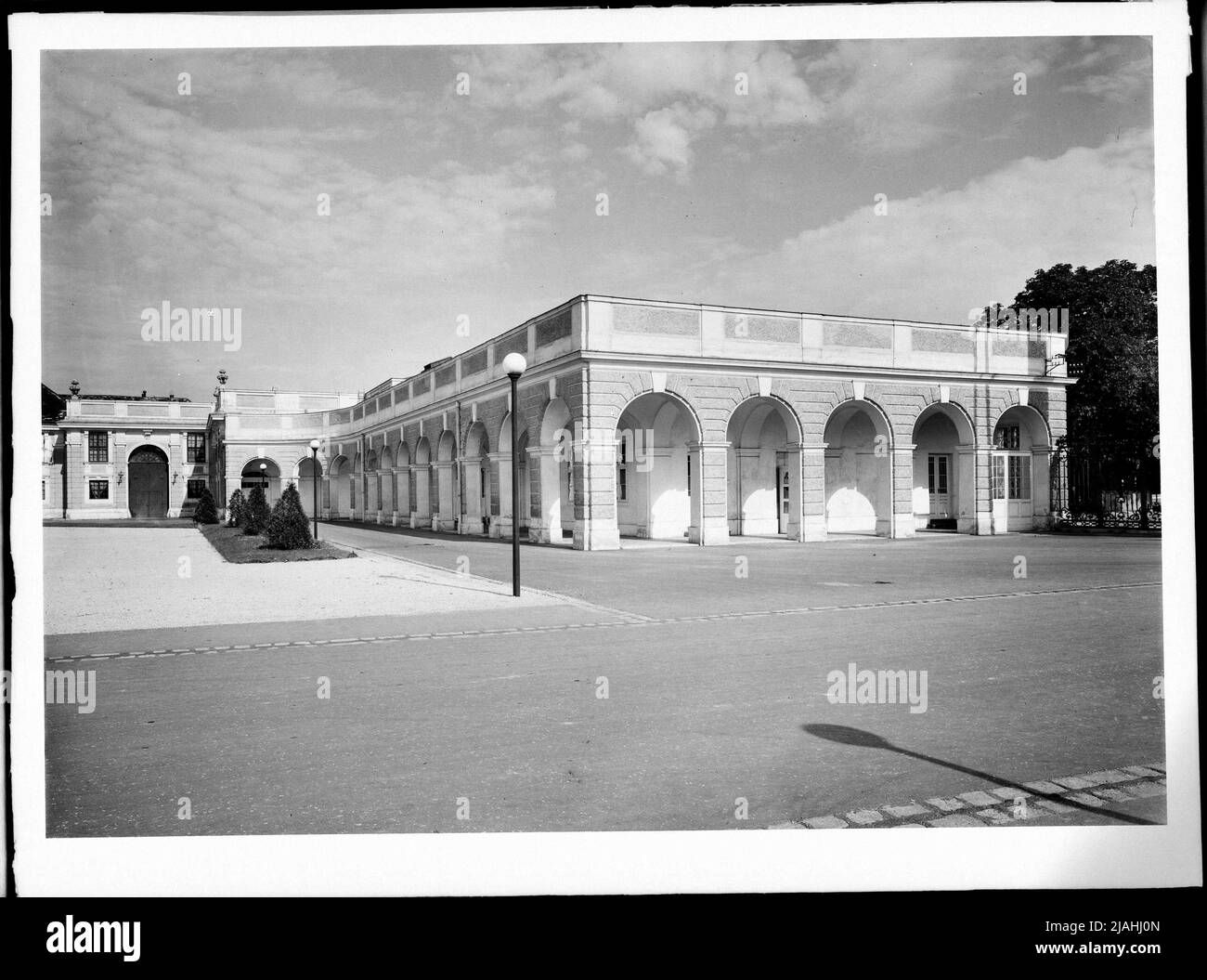 Schönbrunner Schloßtheater (13., Schloss Schönbrunn), Außenansicht Stockfoto