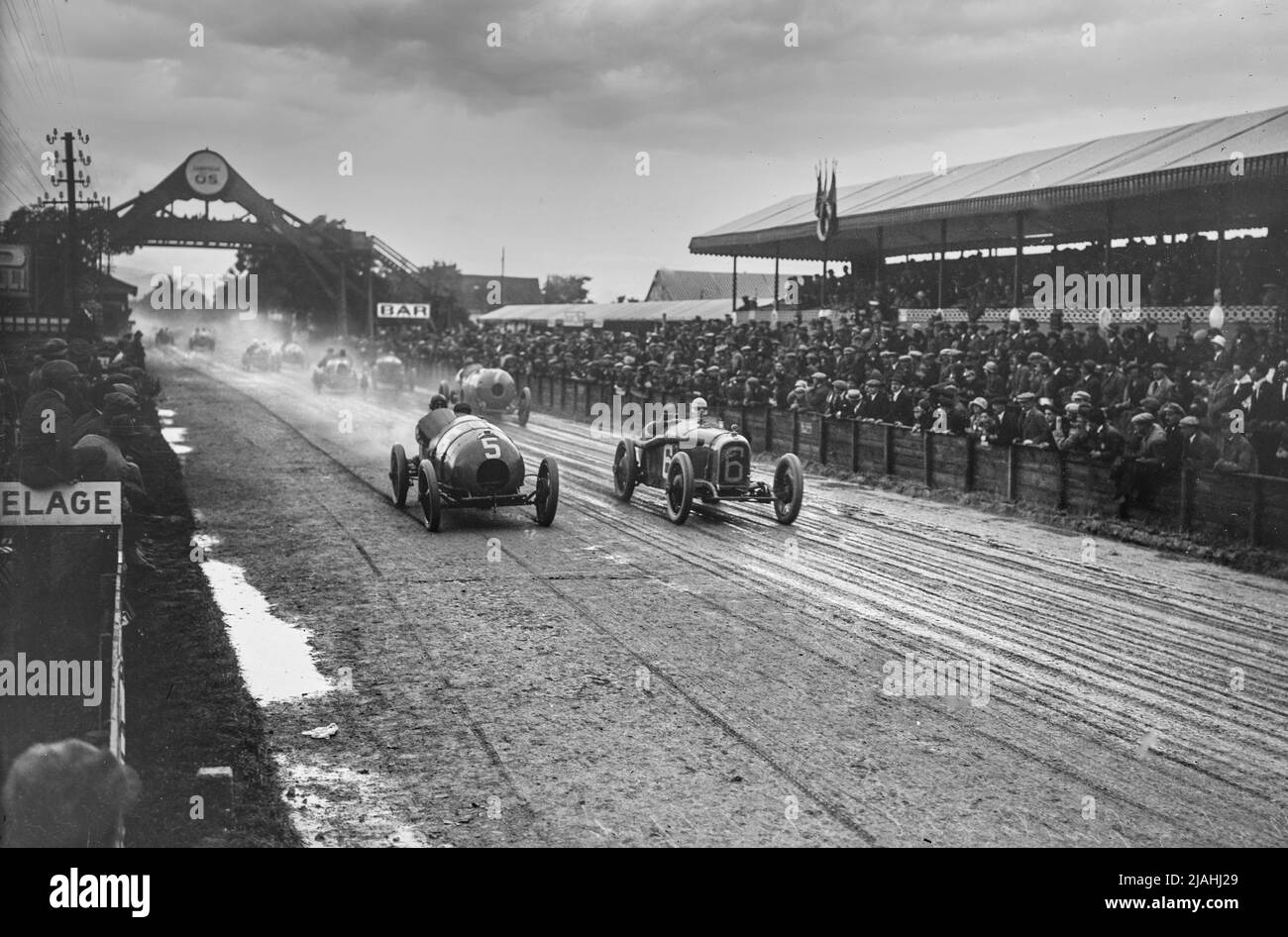 Start des Grand Prix von Frankreich 1932 .der Grand Prix von Frankreich