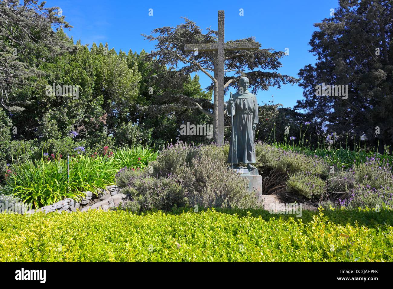 Die historische Mission Nuestra Señora de la Soledad, California CA Stockfoto