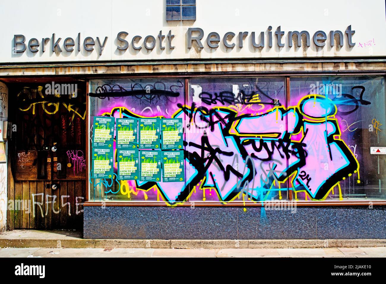 Berkeley Scott Recruitment, Manchester, England Stockfoto