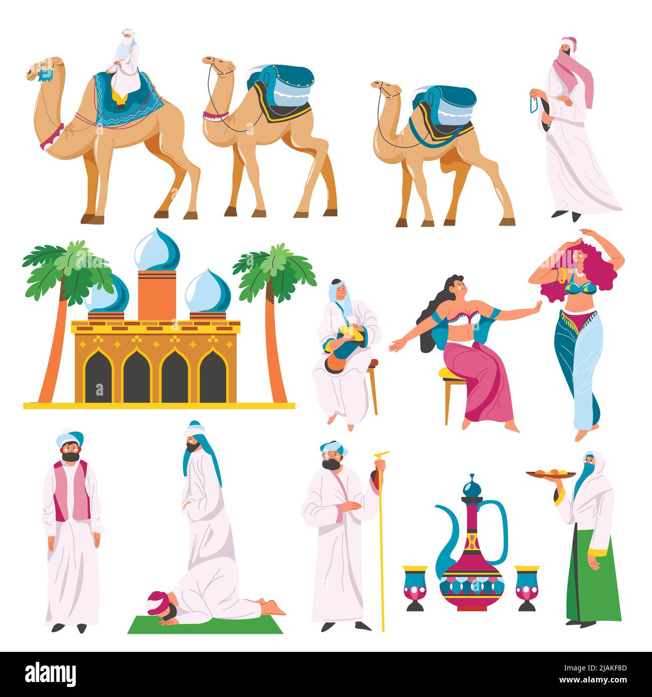 Folkloristische show Stock-Vektorgrafiken kaufen - Alamy