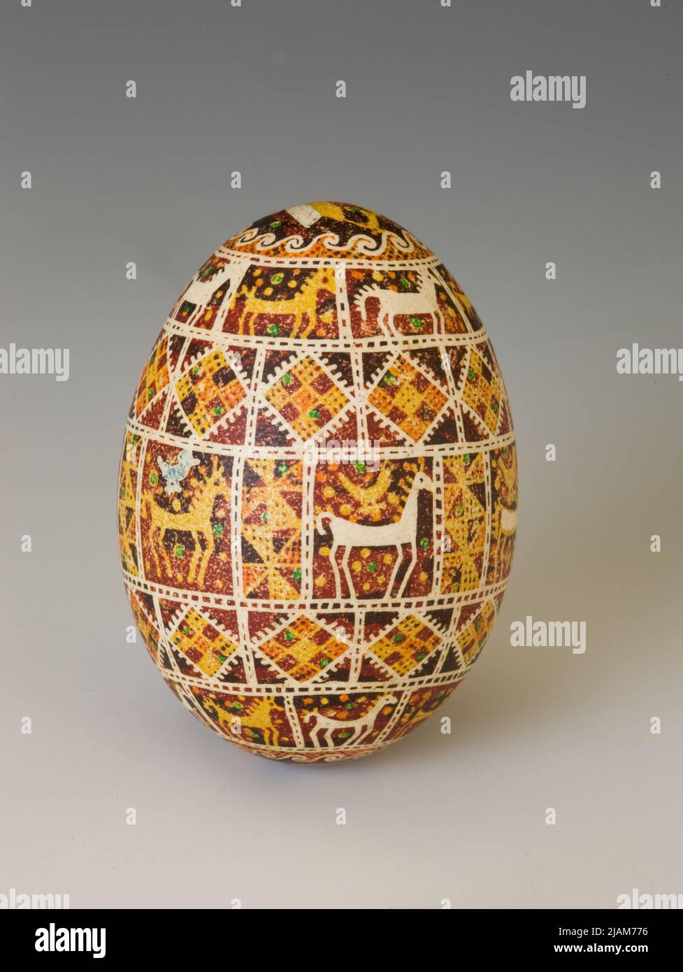 Hutzul-Osterei Stockfoto