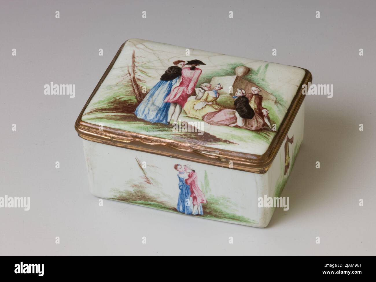 Tabakierka Chodowiecki, Daniel Nikolaus (1726 1801) Stockfoto