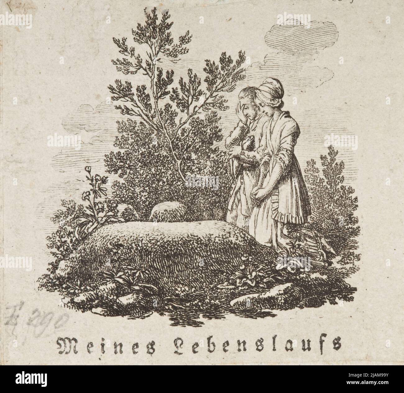 Von meinem Lebenslauf Chodowiecki, Daniel Nikolaus (1726 1801) Stockfoto