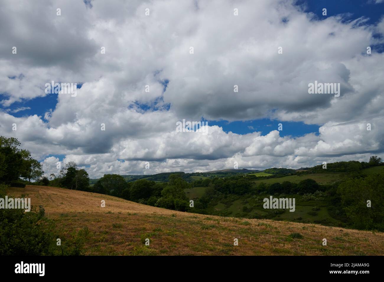 UK Wetter: 31. Mai 2022, veränderliche Bedingungen, Bickington, Newton Abbot, Devon Stockfoto