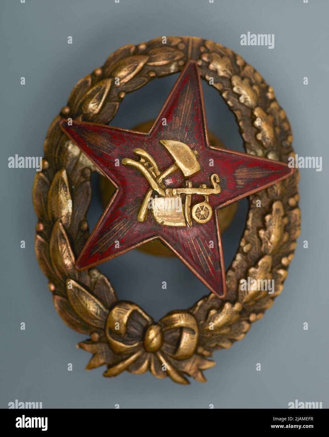 Abzeichen der Roten Armee unbekannt Stockfoto