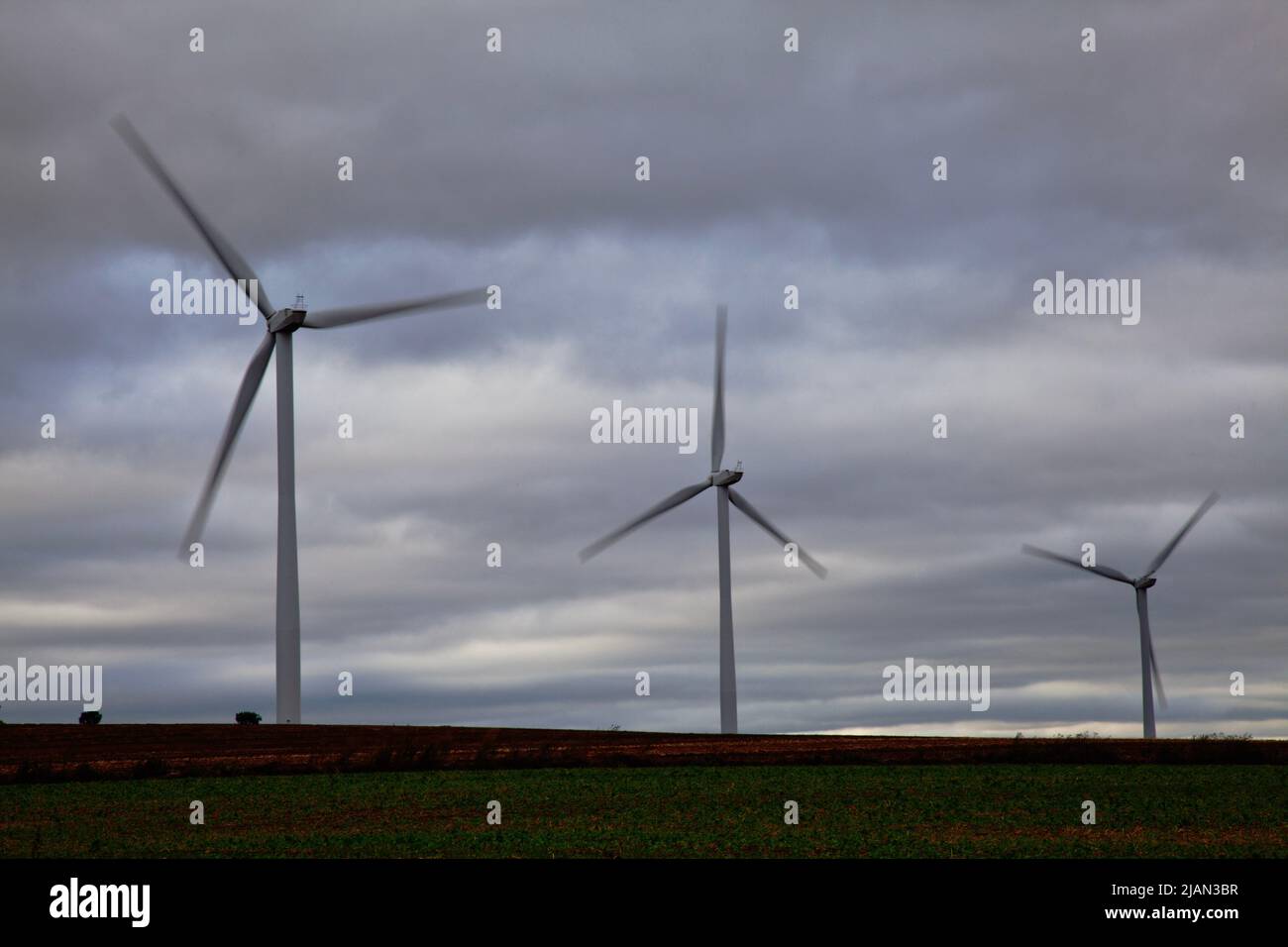 Royd Moor Windfarm, Yorkshire, Großbritannien Stockfoto