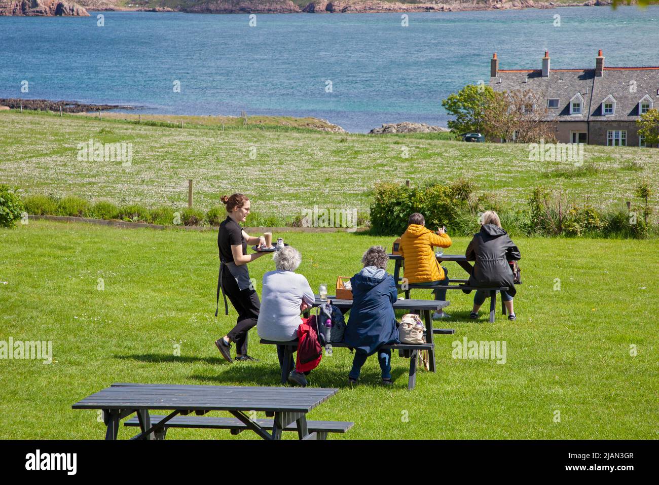 Isle of Iona, Schottland, Argyll und Bute, Großbritannien Stockfoto