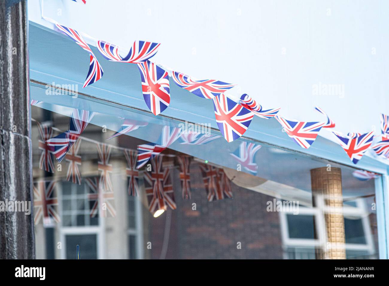 „Queen's Platinum Jubilee“ Stockfoto