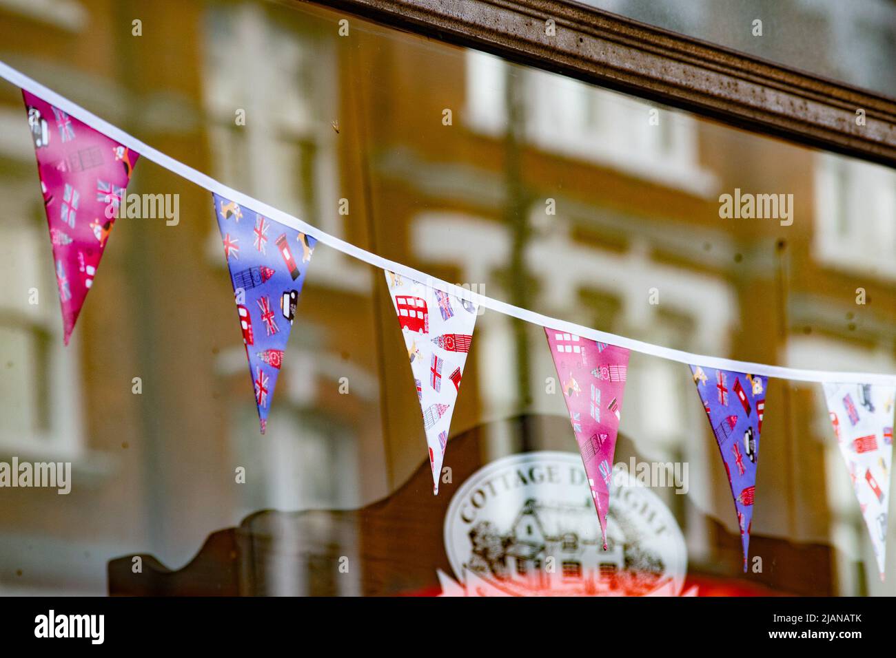 „Queen's Platinum Jubilee“ Stockfoto