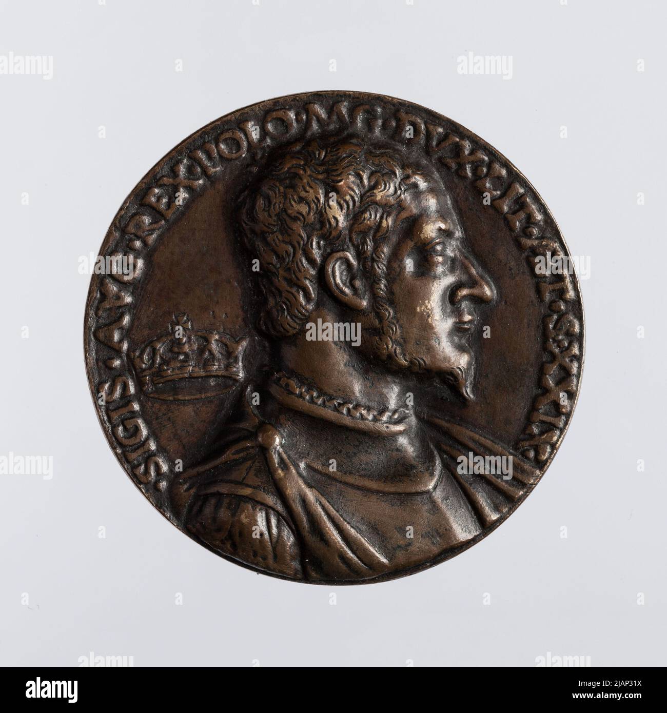 Sigismund II. Augustus (1548 1572); 1548 Venetiano, Domenico Stockfoto