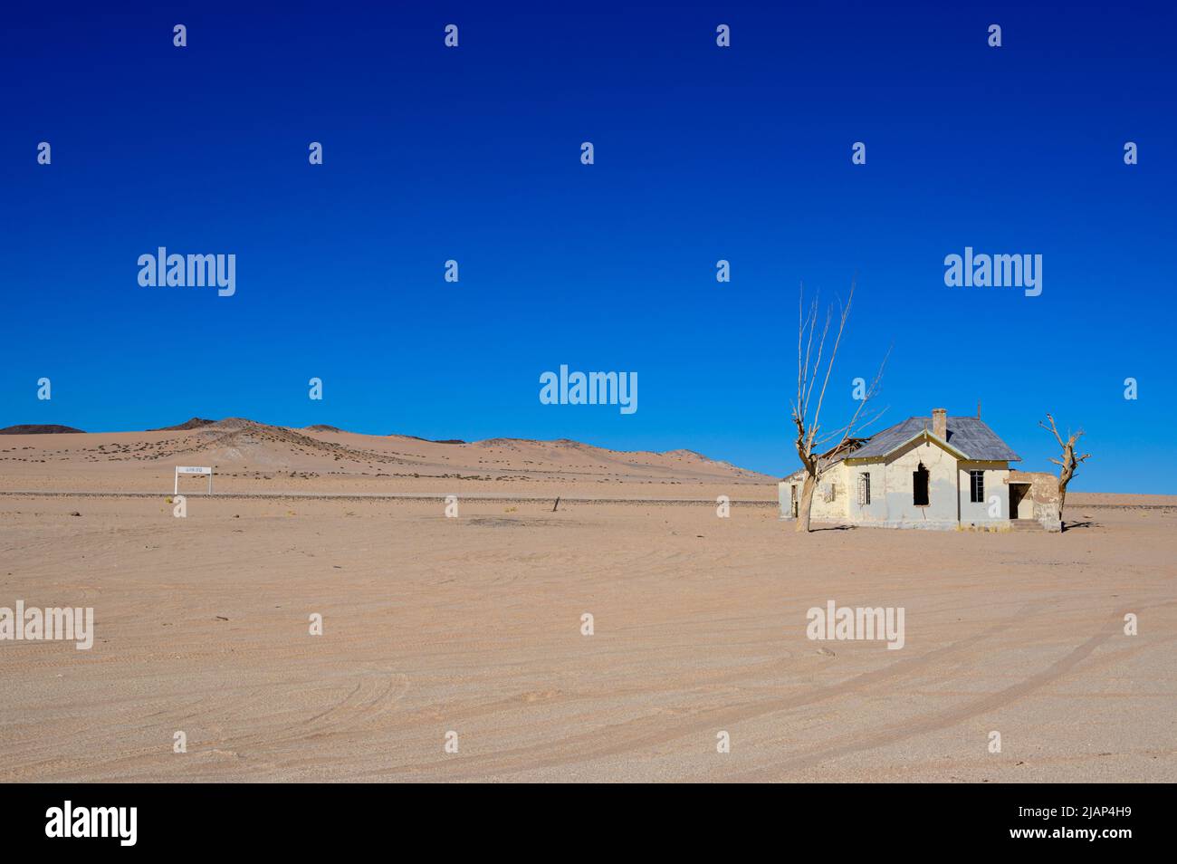Lost Place Old Garub Station in Namibia Stockfoto