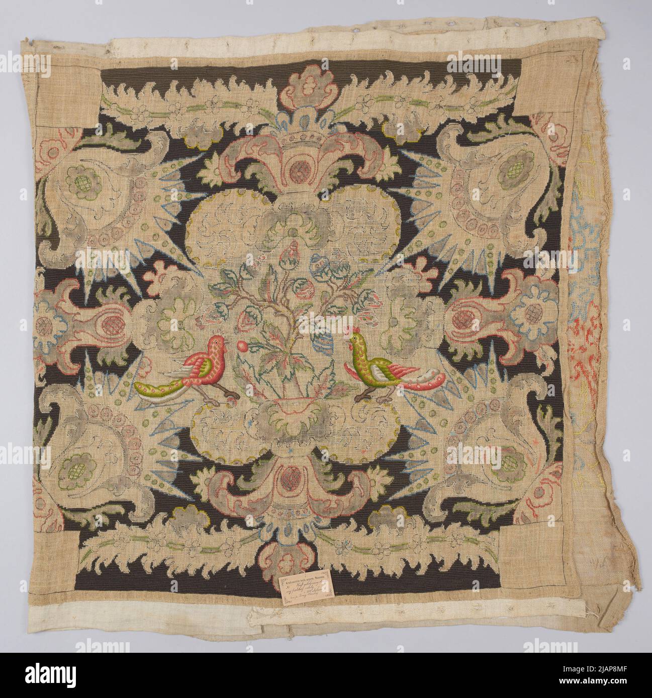 Zwei Polster von einem Sitz unbekannt Stockfoto