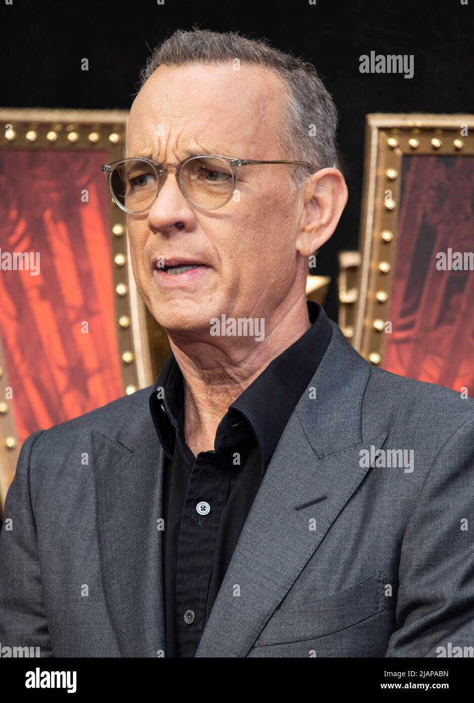 London, England. Am 31. Mai 2022 nimmt Tom Hanks an der UK Special Screening von 'Elvis' im BFI Southbank am 31. Mai 2022 in London, England, Teil. Foto von Gary Mitchell/Alamy Live News Stockfoto