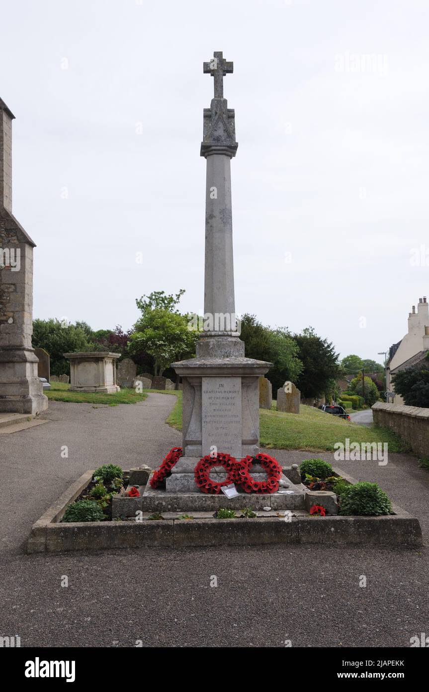 War Memorial, Sutton, Cambridgeshire Stockfoto