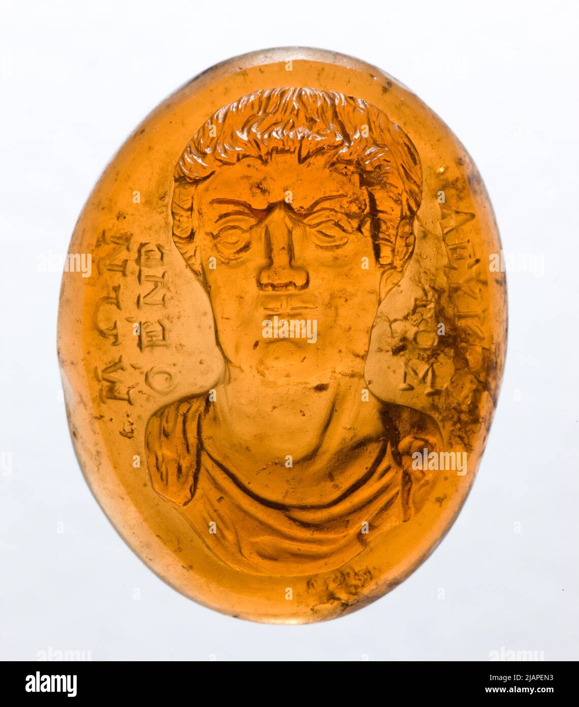 Kamea mit einem Porträt von Patrycjusz Stockfoto