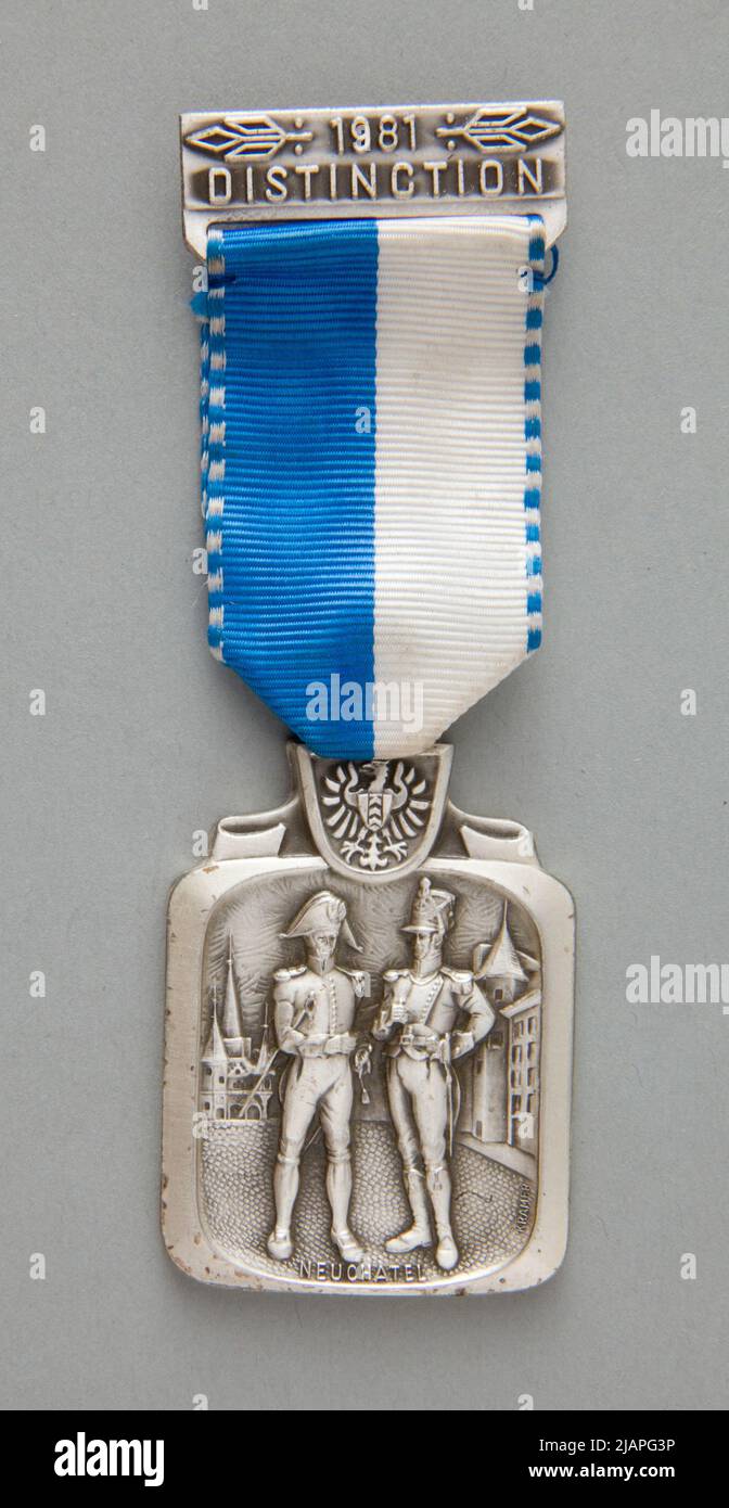 Gedenkabzeichen des Schießwettbewerbs Kramer, Paul Stockfoto