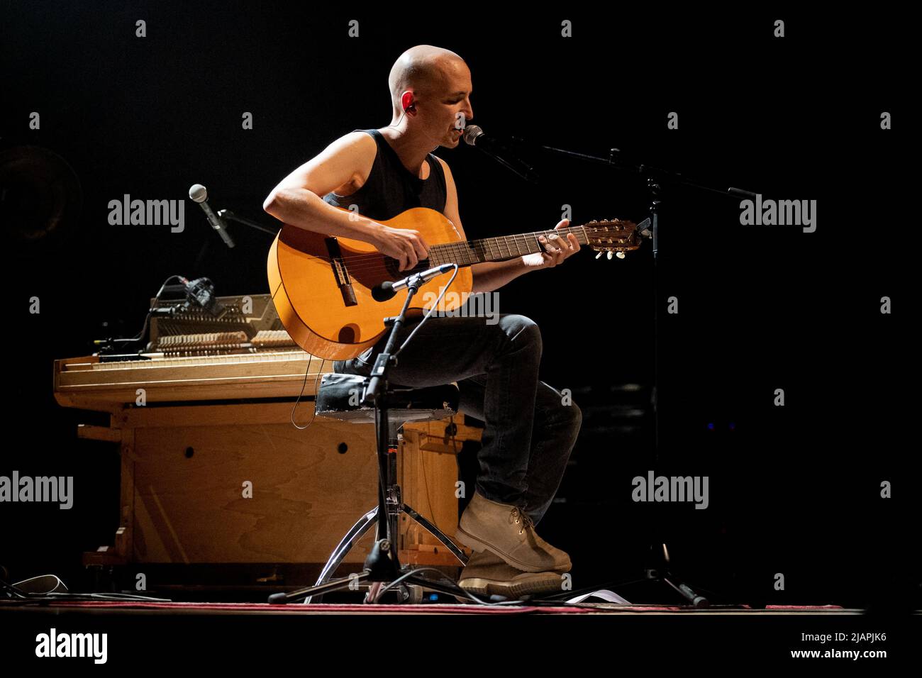 Italien 31. Mai 2022 Giovanni Truppi live im Auditorium Fondazione Cariplo Mailand © Andrea Ripamonti / Alamy Stockfoto