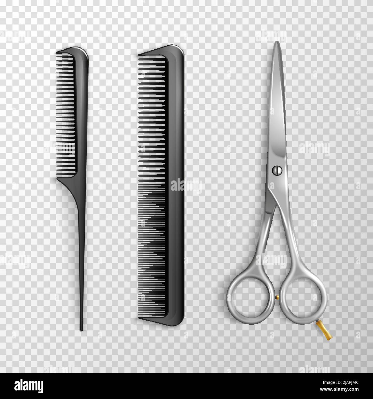 Haar‑Zwirnkamm‑Set Mit Breiten Zähnen – Ideal Für Lockiges & Afrikanisches Haar, DIY‑Frisuren